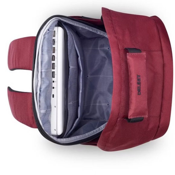 Delsey Securban 15.6 in. Laptop Backpack in Burgundy - NWT! - Picture 5 of 8